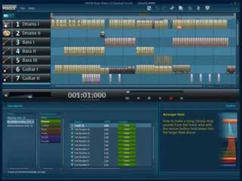magix music maker 16 how to add to soundpools